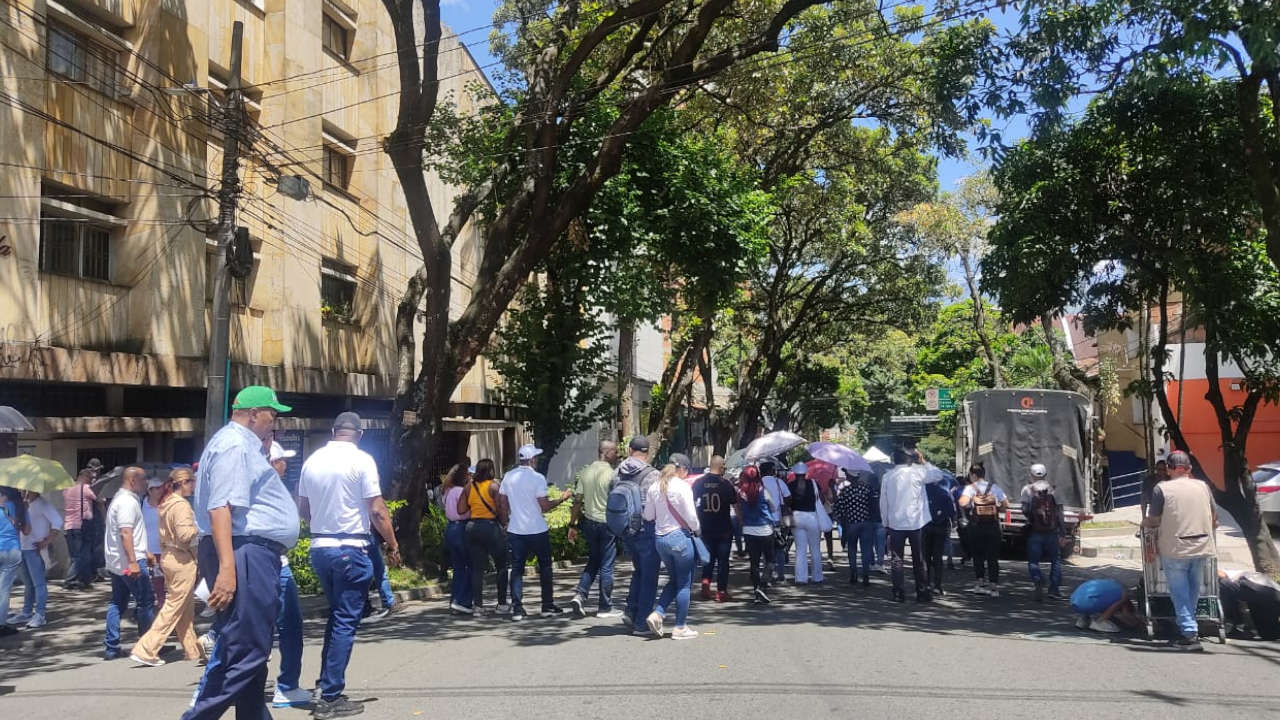Estos son los cierres viales en Medellín por la manifestación de los profesores cierres viales medellin paro de profesores