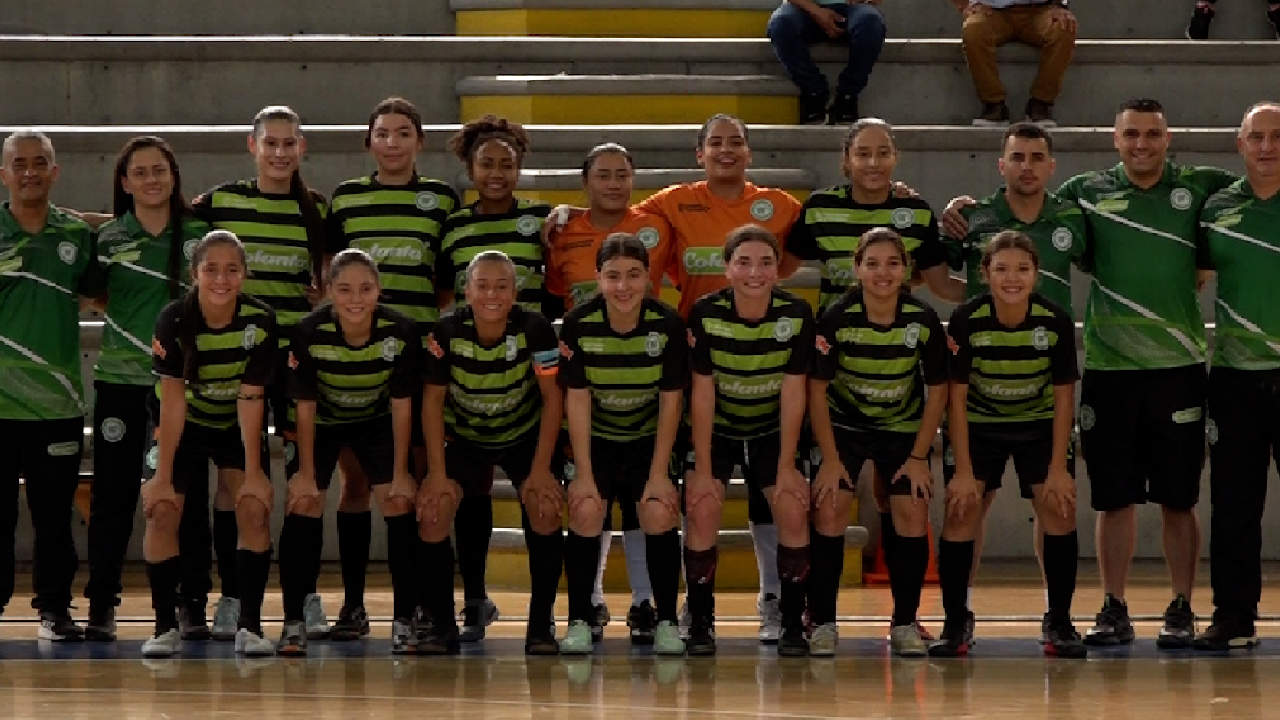 Selección Antioquia de futsal femenino, imparable Selección Antioquia de futsal femenino, imparable