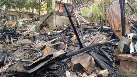 Devoradas por las llamas quedaron dos viviendas por un incendio en Itagüí