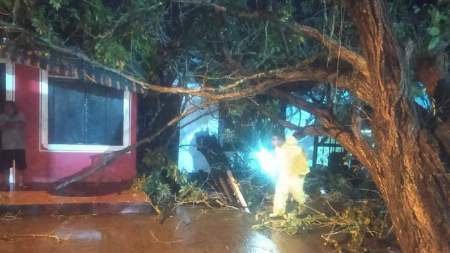 Más de 30 familias damnificadas por vendaval en Puerto Nare