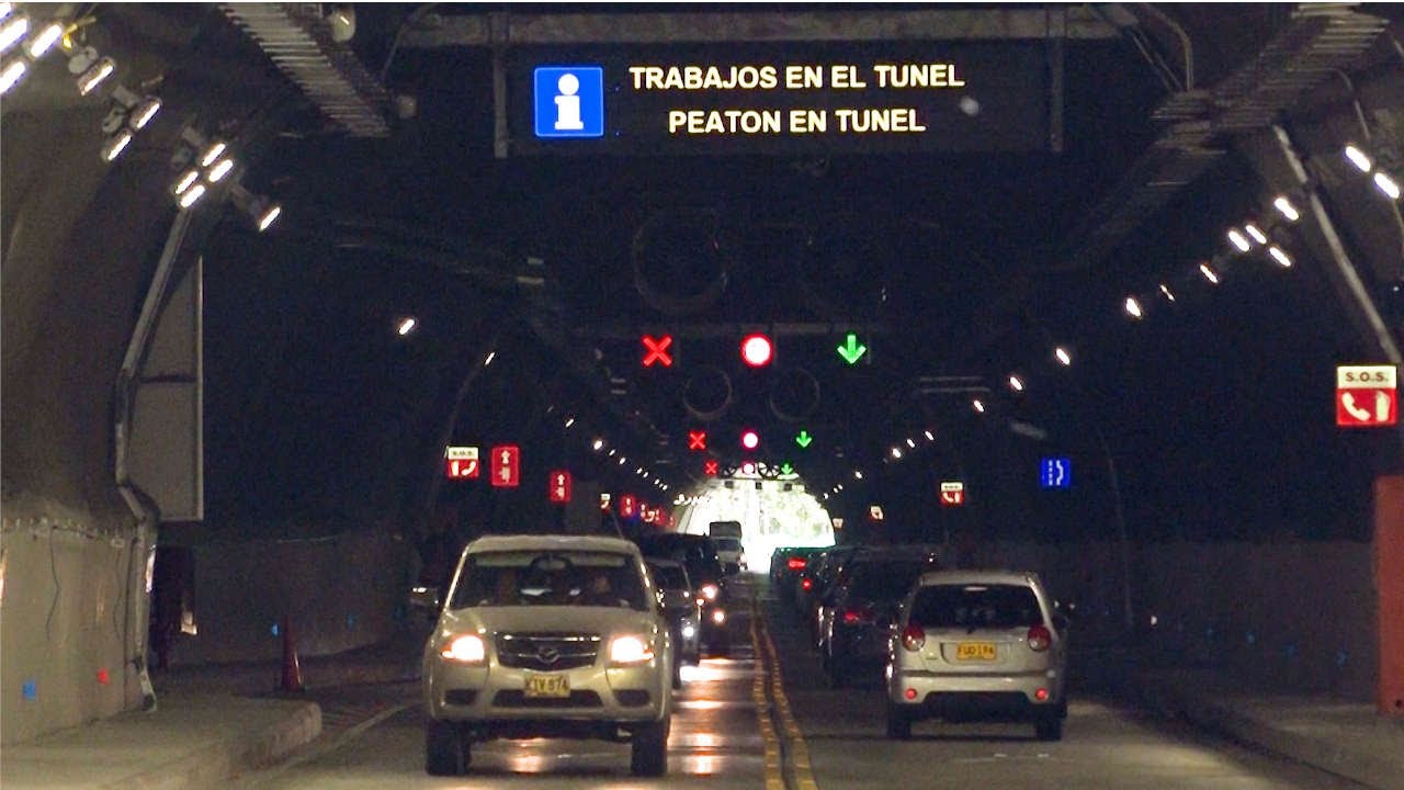 Túnel de Oriente-cierre hoy