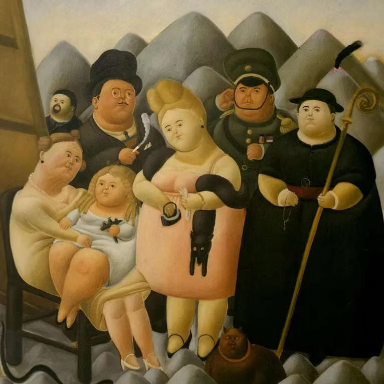 la familia presidencia fernando botero 1