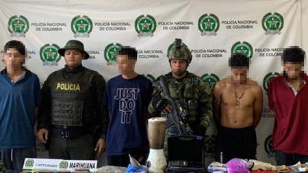 Desarticularon bandas de tráfico de estupefacientes en Itagüí