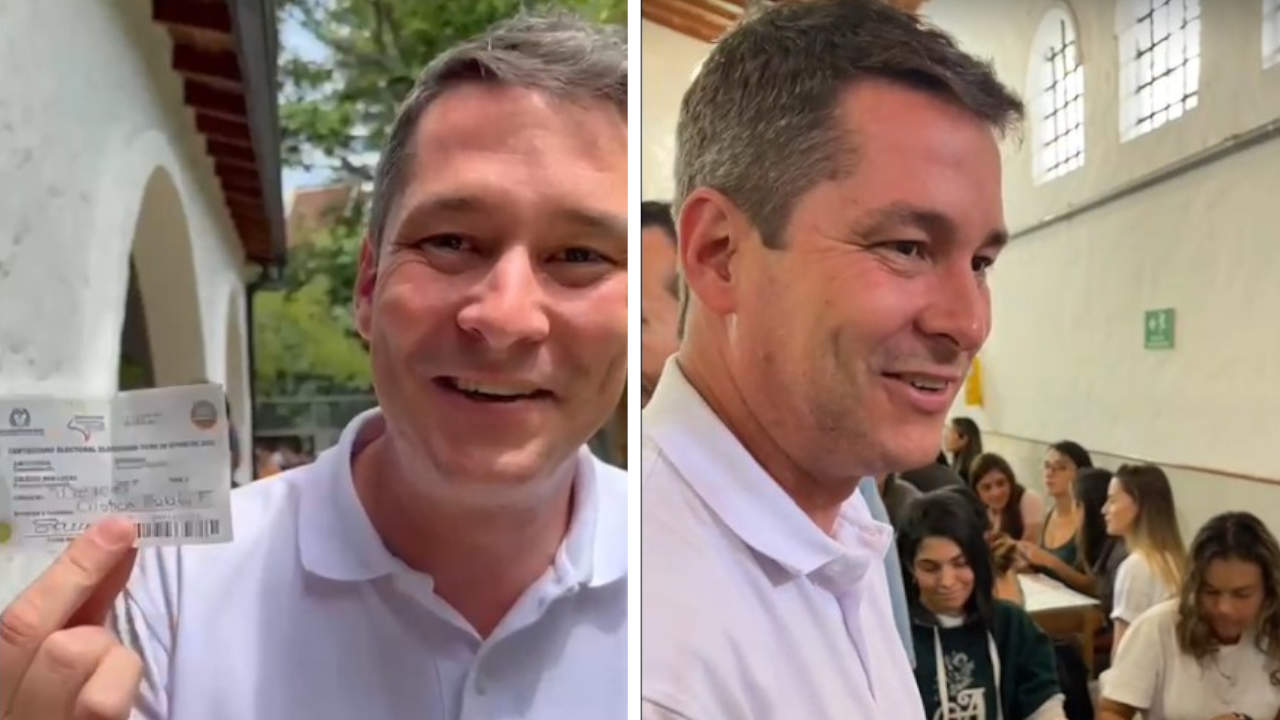 VIDEOCOLUMNA: El ciudadano en el centro del desarrollo: una visión de país desde las regiones 1 Candidato Cristian Halaby ejerció su derecho al voto