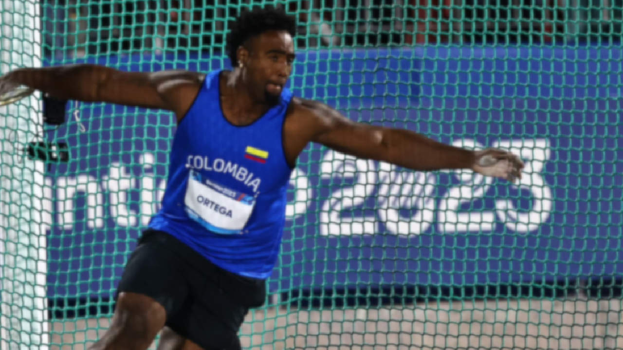 Mauricio Ortega: plata en lanzamiento de disco