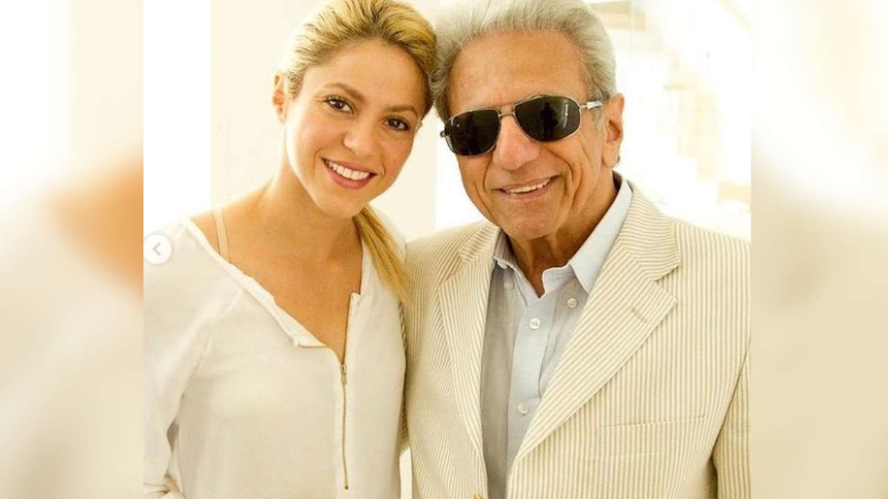 Shakira y su papá
