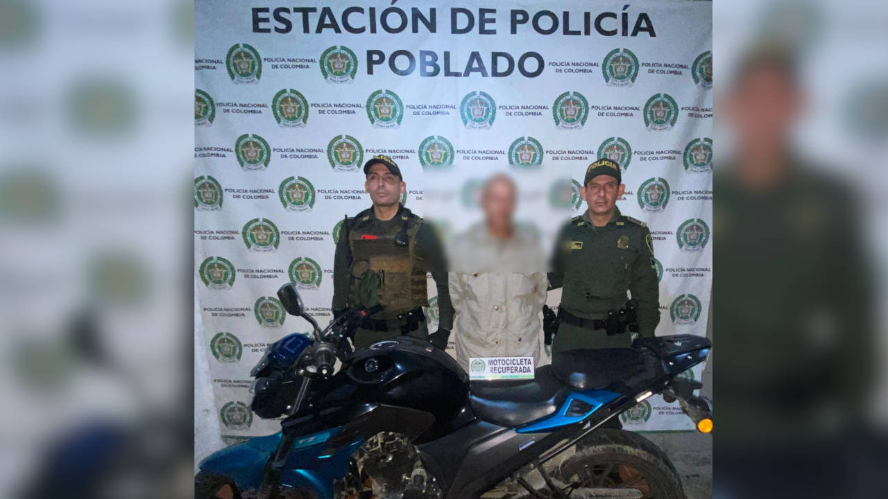 Un presunto ladrón fue capturado en El Poblado captura-hurto-poblado