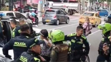 Los sorprendieron robando y fueron capturados en Medellín
