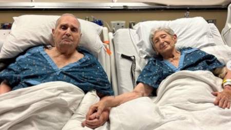 El amor verdadero: pareja de ancianos estuvieron tomados de la mano antes de morir