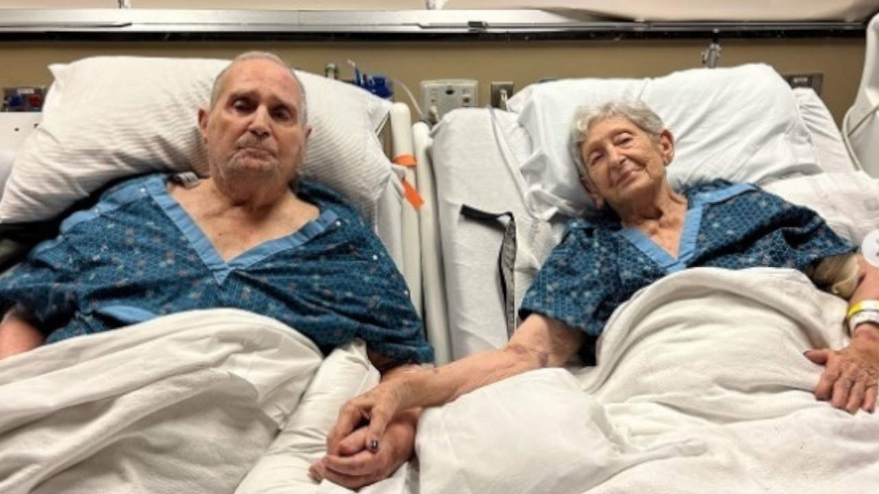 El amor verdadero: pareja de ancianos estuvieron tomados de la mano antes de morir