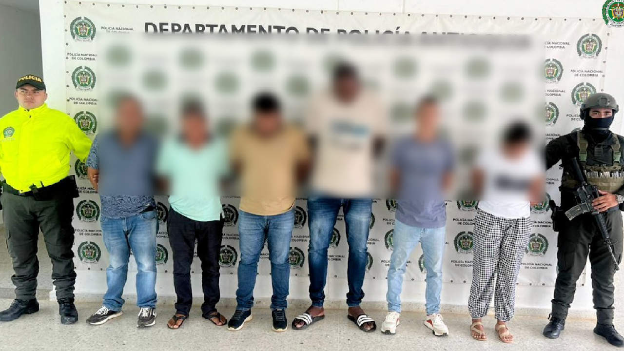 Capturan 6 personas involucradas en minería ilegal en el Bajo Cauca antioqueño