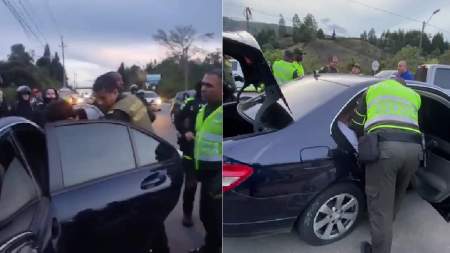 Persecución policial deja tres capturados y una persona lesionada