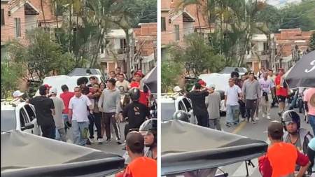 Dos hombres en la Comuna 13 fueron sorprendidos robando y la comunidad los golpeó