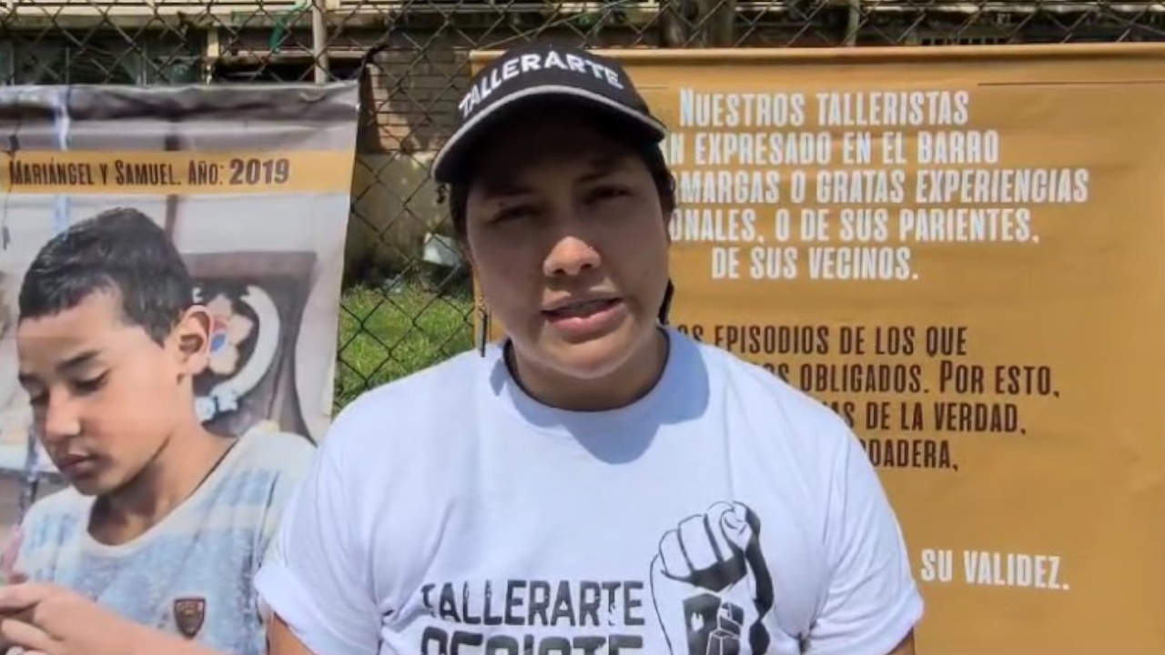 Habitantes del barrio Picacho solicitan a la Alcaldía que no se les quite su espacio utilizado para el arte