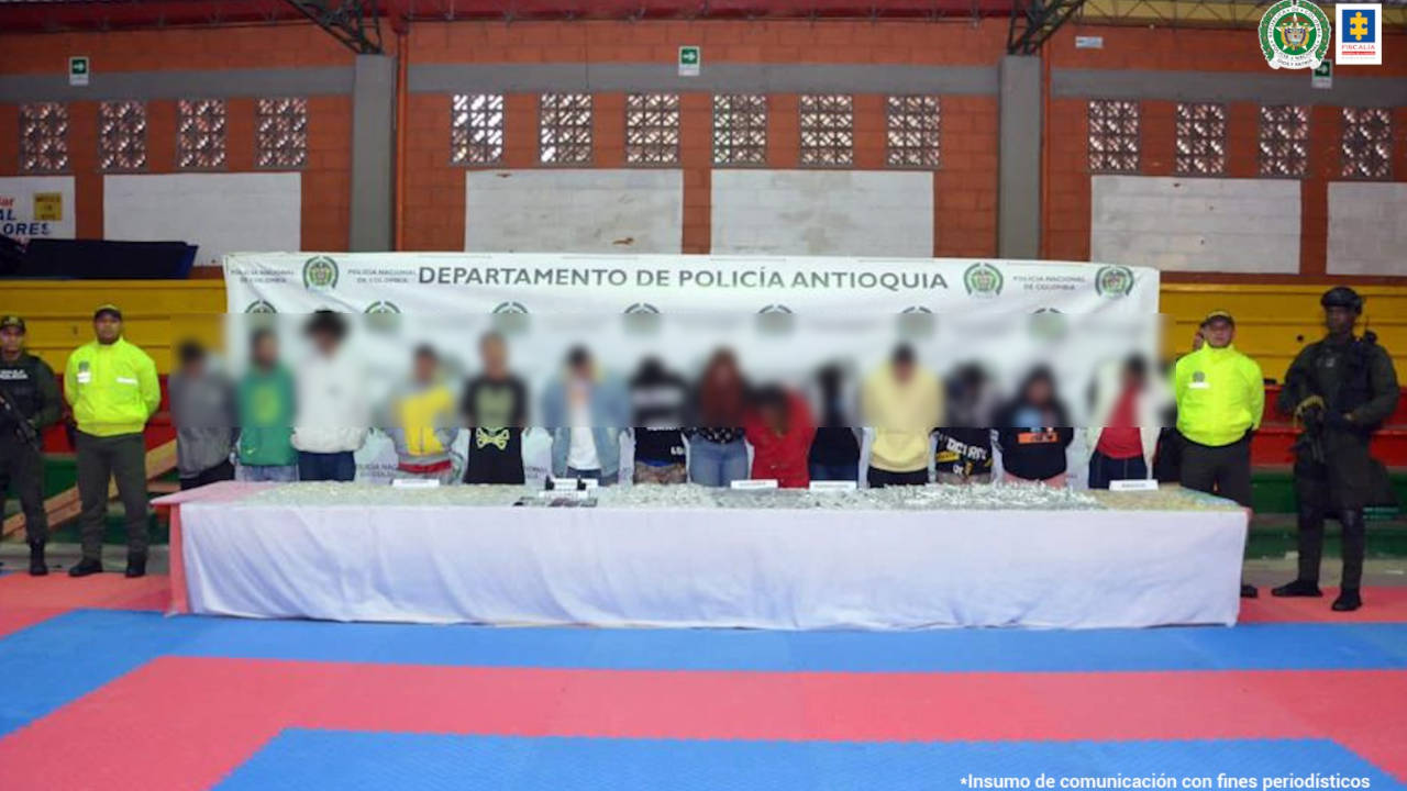14 presuntos integrantes del ‘El Mesa’, a la cárcel por presuntamente vender estupefacientes en La Ceja, Antioquia 14-el-mesa-la-ceja