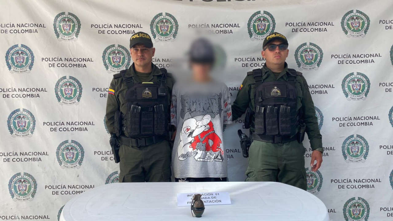 Policía capturan a ciudadano venezolano de 18 años que sería el presunto jefe de sicarios en Marinilla presunto-jefe-sicarios-marinilla