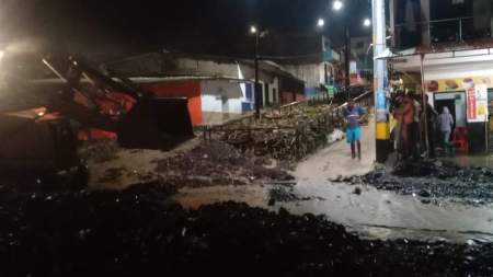 Fuertes lluvias afectan a Dabeiba: hospital anegado y viviendas afectadas