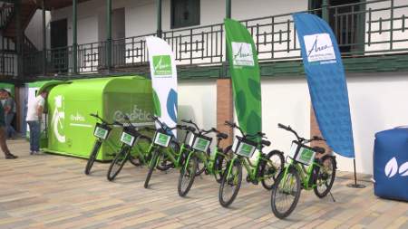 Llegaron las bicicletas eléctricas de EnCicla con 2 estaciones a La Estrella