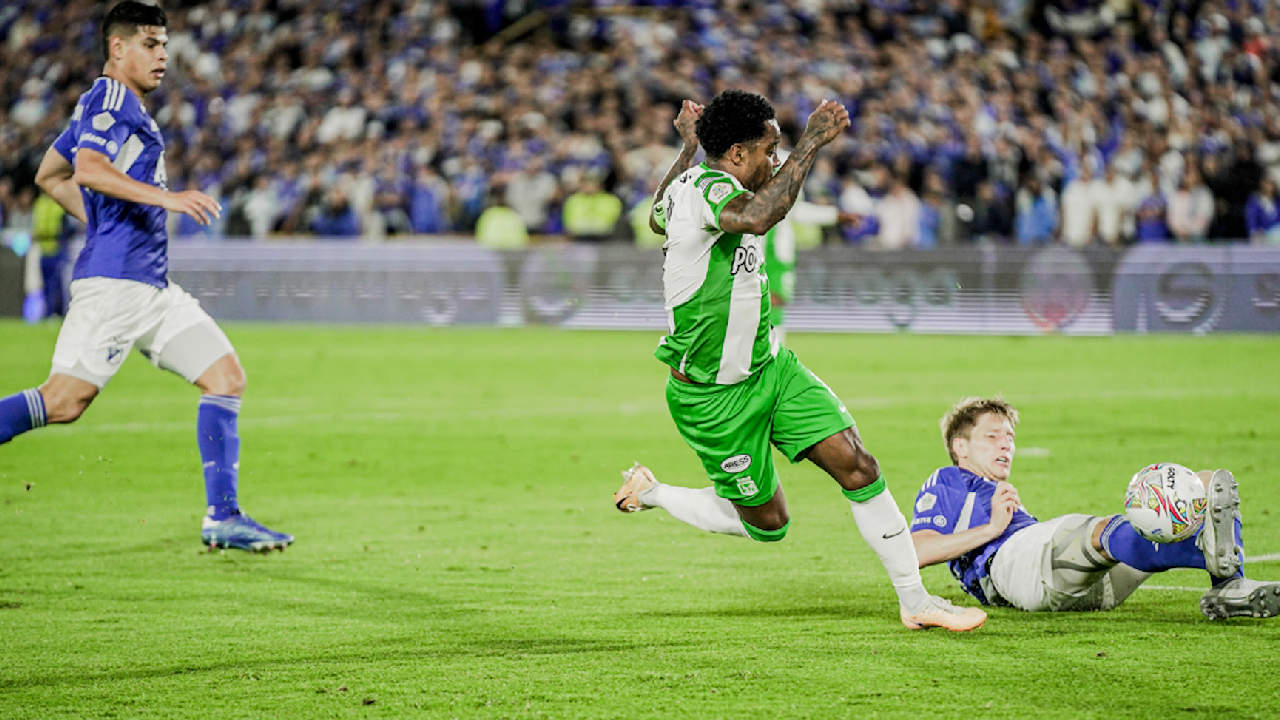 Nacional empató a un gol ante Millonarios Nacional empató a un gol ante Millonarios