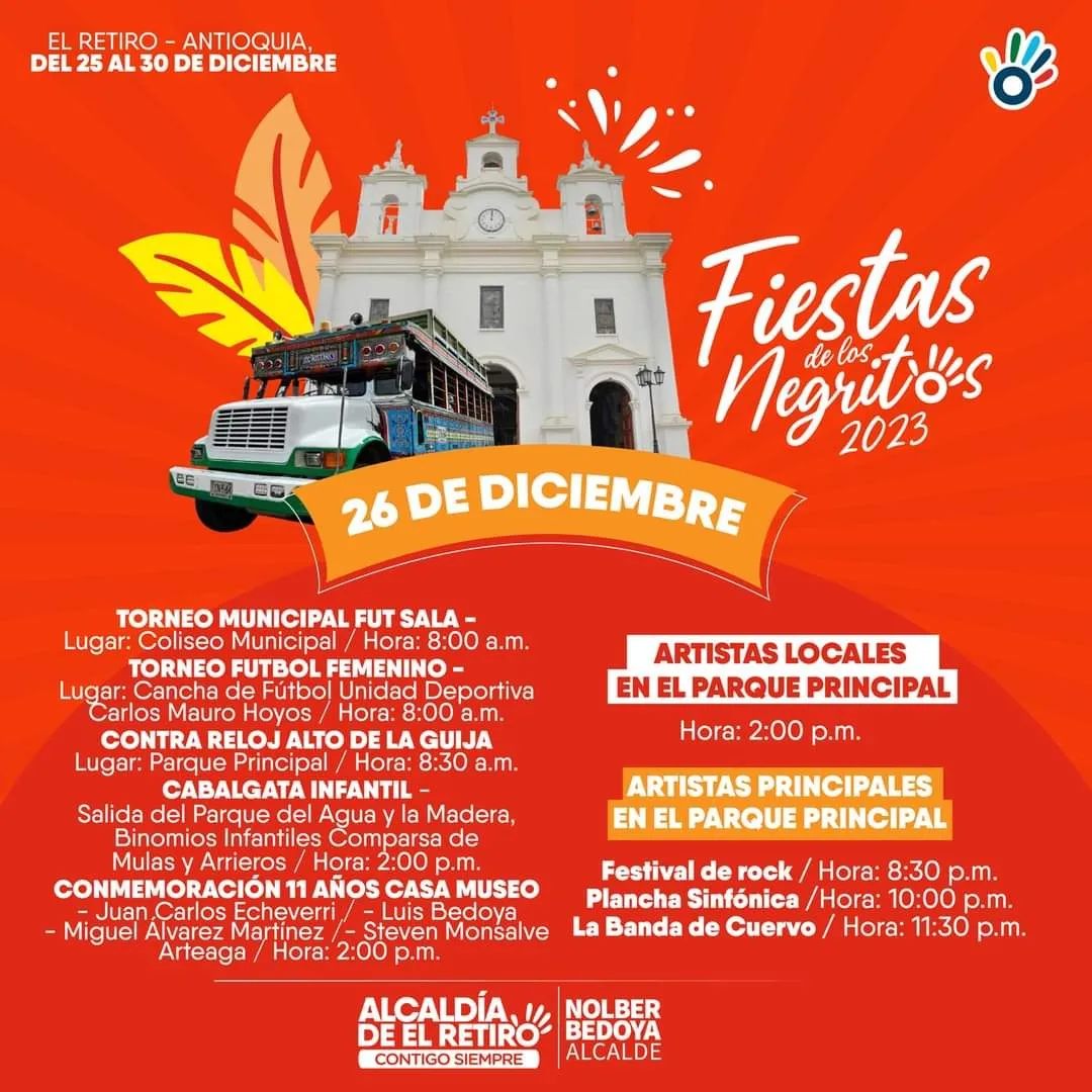 Fiestas de los Negritos 2023