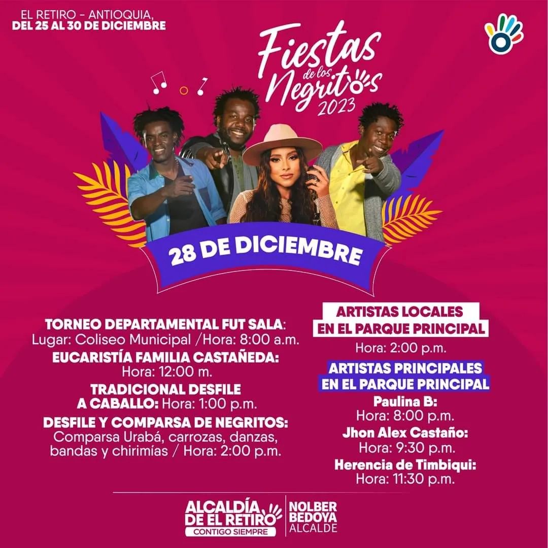 Fiestas de los Negritos 2023