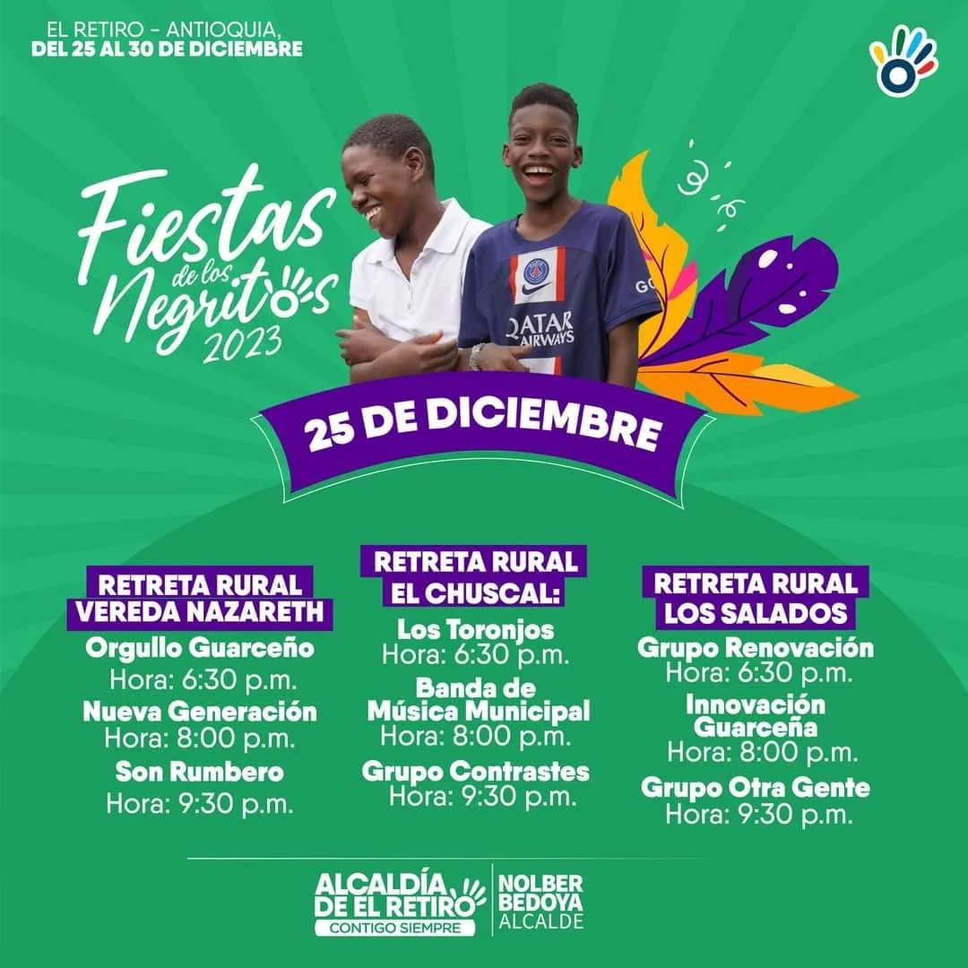 Fiestas de los Negritos 2023