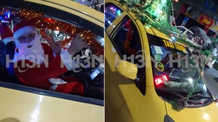 taxista-navideño-medellin