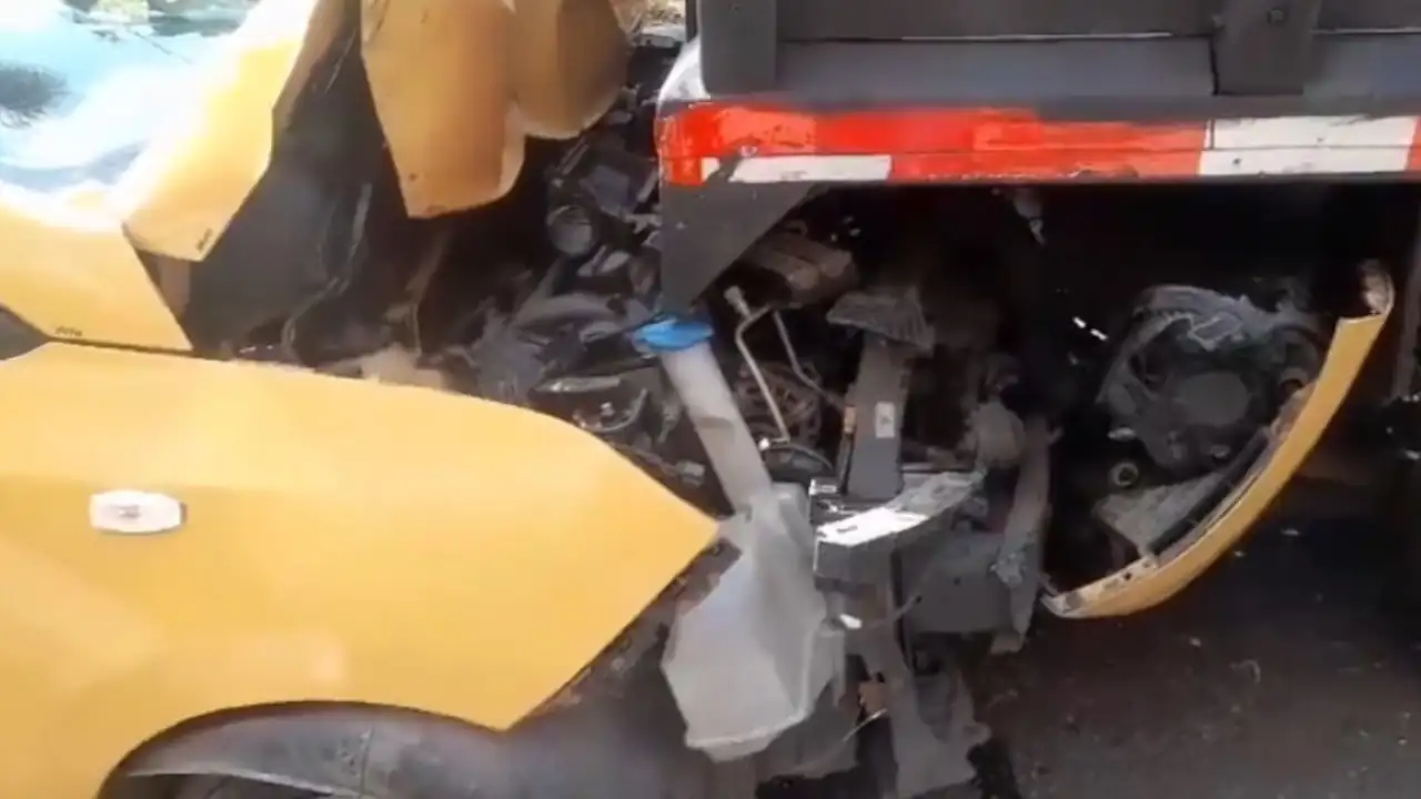 Accidente múltiple se registró en el municipio de Envigado