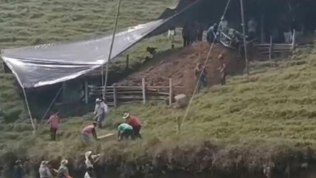 Campesinos del suroeste antioqueño se oponen a que empresas multinacionales mineras se tomen el territorio cmpesinos 1