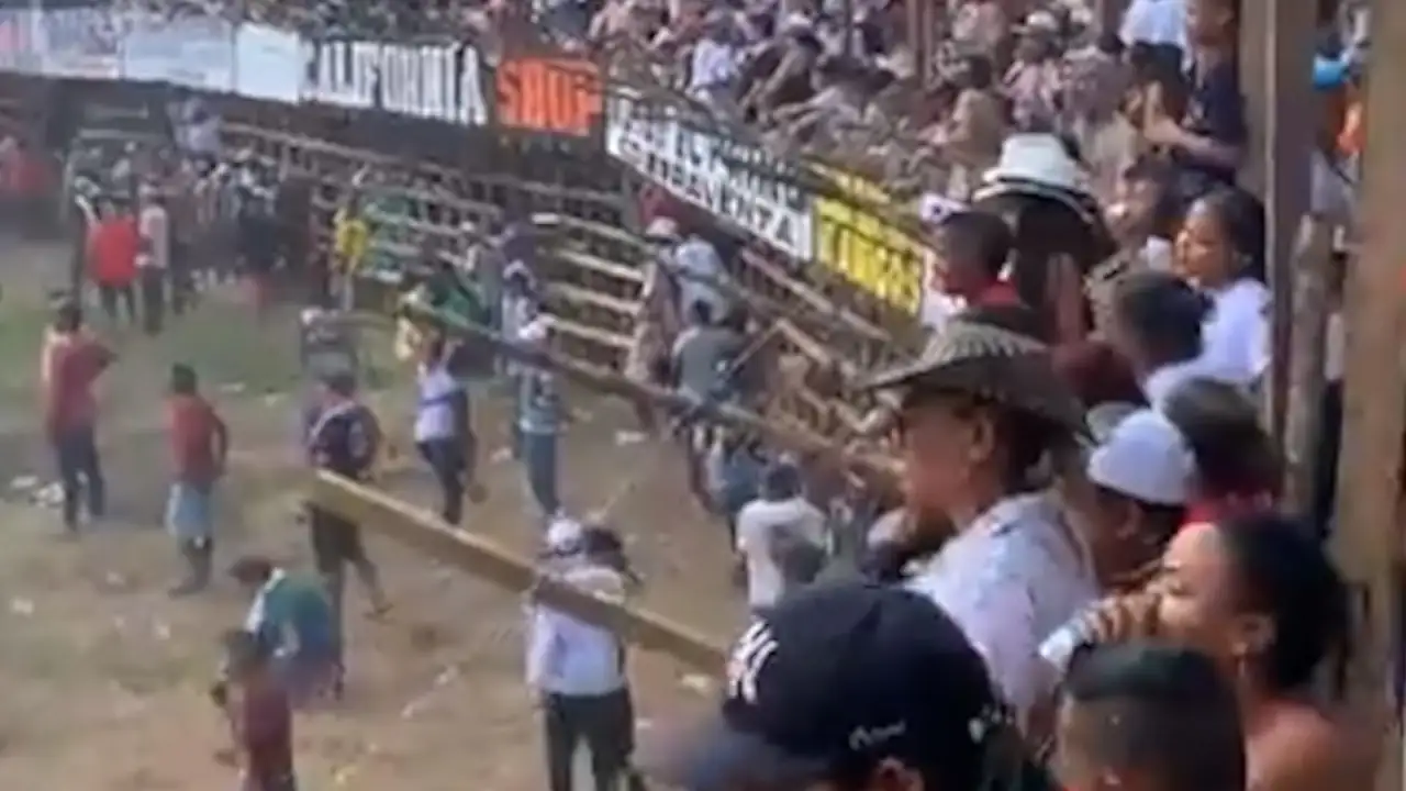8 heridos en tarde de vaquillas en Caucasia, evento previo a las corralejas corralejas