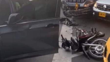 Delincuentes simulan accidentes para despojar a conductores en Medellín