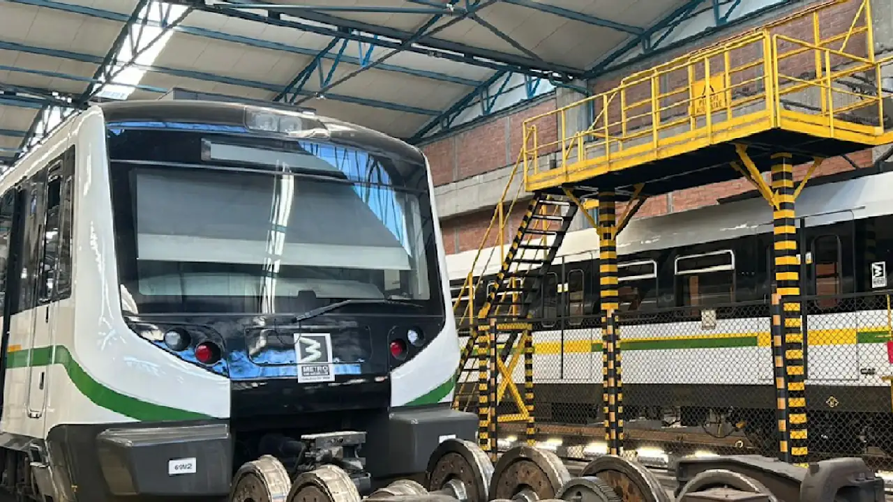 Metro de Medellín entregó 42 trenes modernizados con un servicio util de 25 años