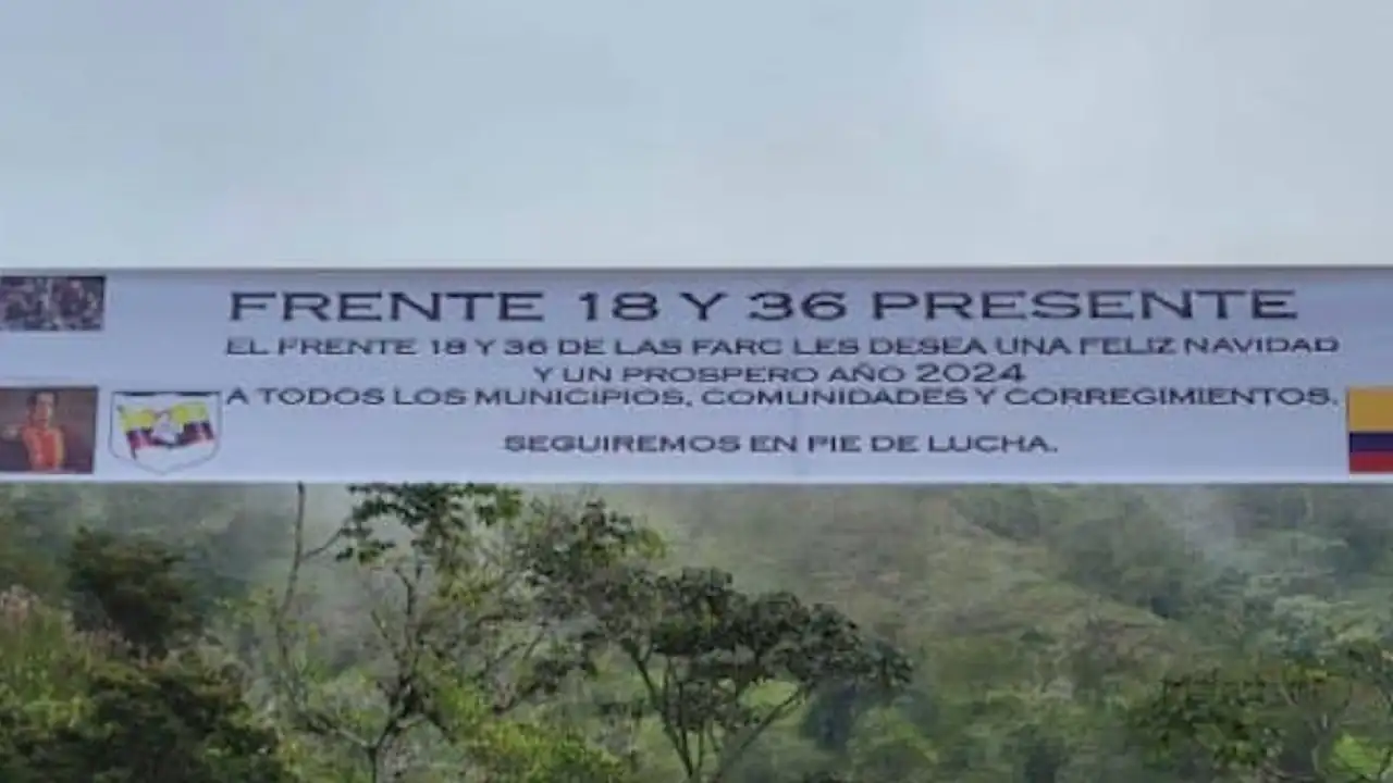 Con pasacalles, las FARC desea feliz navidad a los habitantes del norte de Antioquia