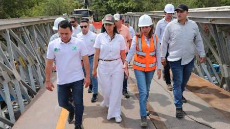 En el puente Tonusco, habilitarán paso por el río