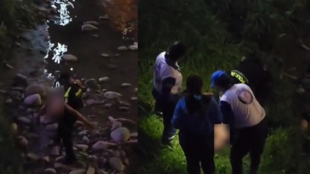 Rescatan a una mujer con vida del río Medellín mujer-rescatada-rio-medellin