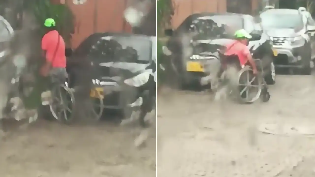 Milagro navideño en Rionegro: "el señor que iba en silla de ruedas, se paró”
