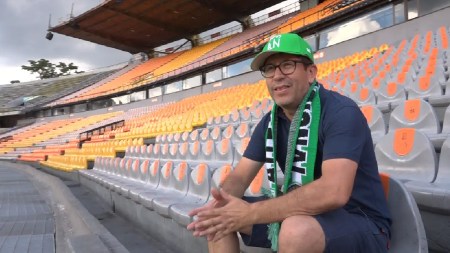 Un peruano enamorado de Atlético Nacional