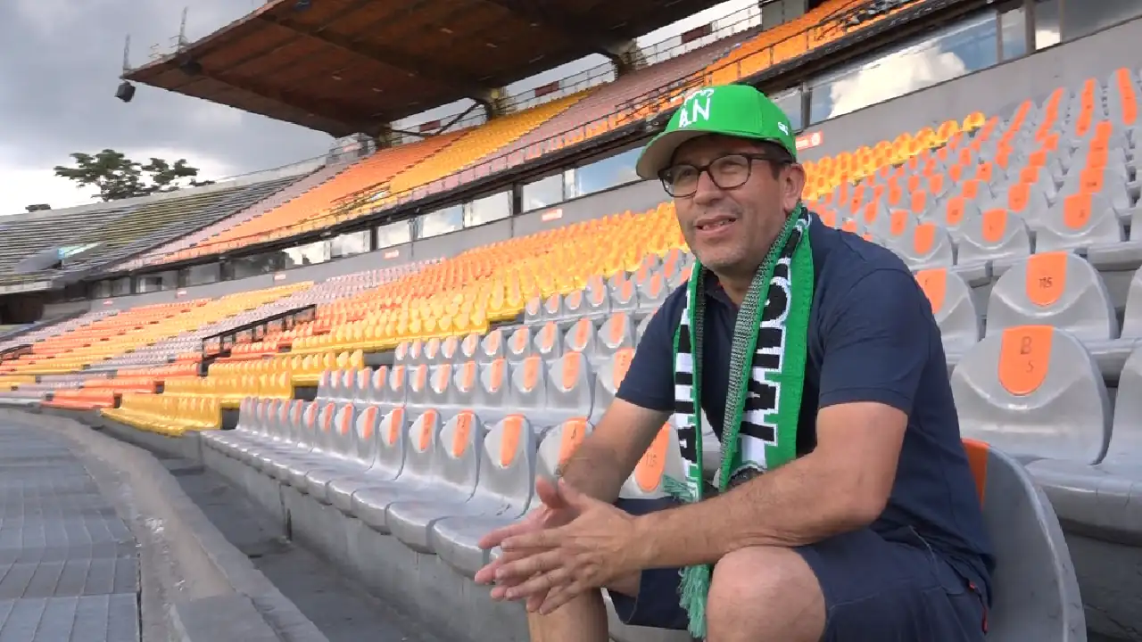 Un peruano enamorado de Atlético Nacional