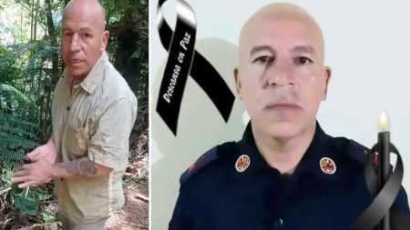 bombero Hugo Alonso Serna Tabares