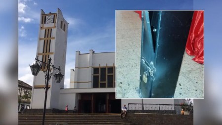 Delincuentes se robaron el diezmo de una urna metálica en la catedral de Sonsón Iglesia Sonson