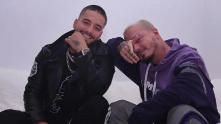 J Balvin estuvo más de tres días sin celular por culpa de Maluma; le botó el Iphone J balvin y Maluma