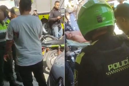 Pelea en Barrio Triste