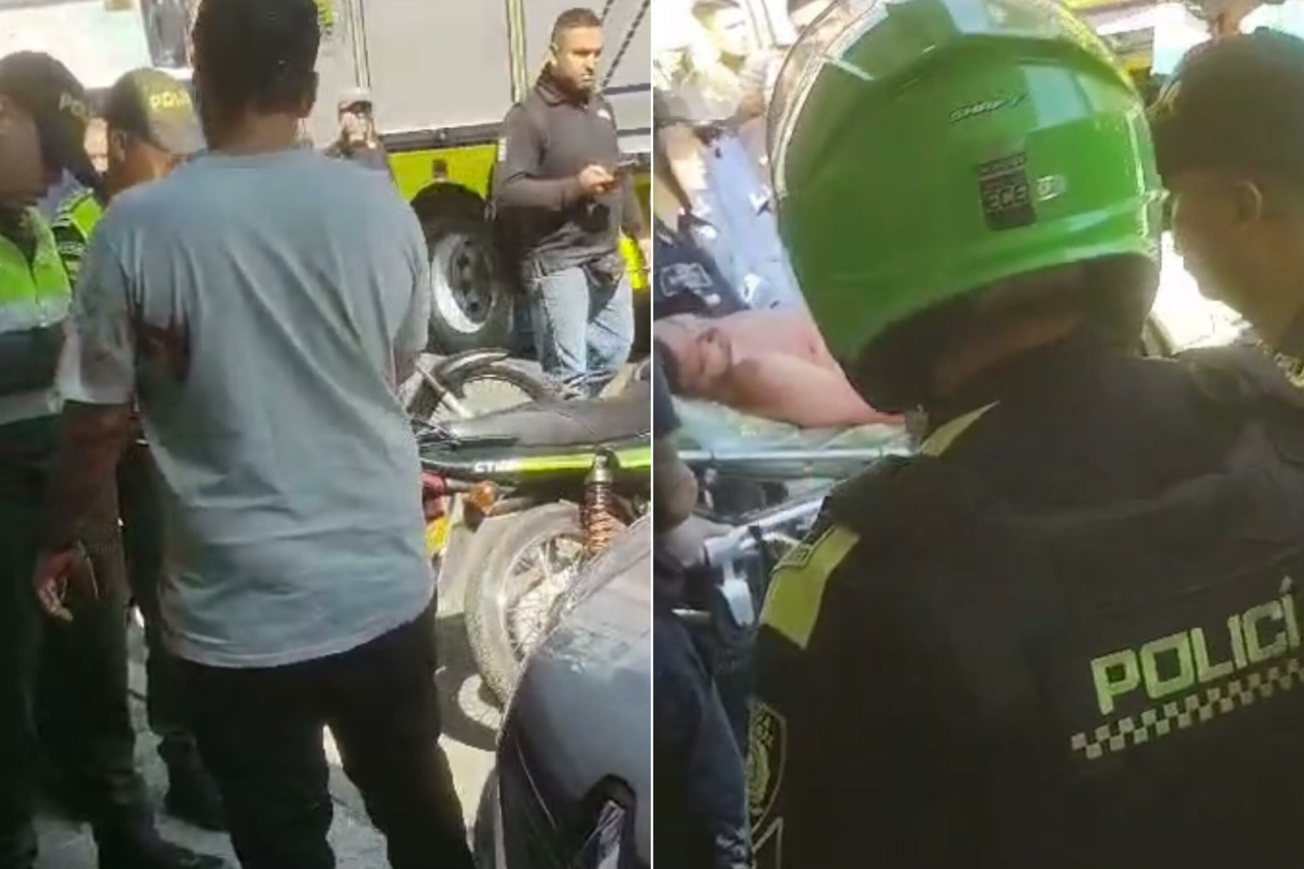 Pelea en Barrio Triste