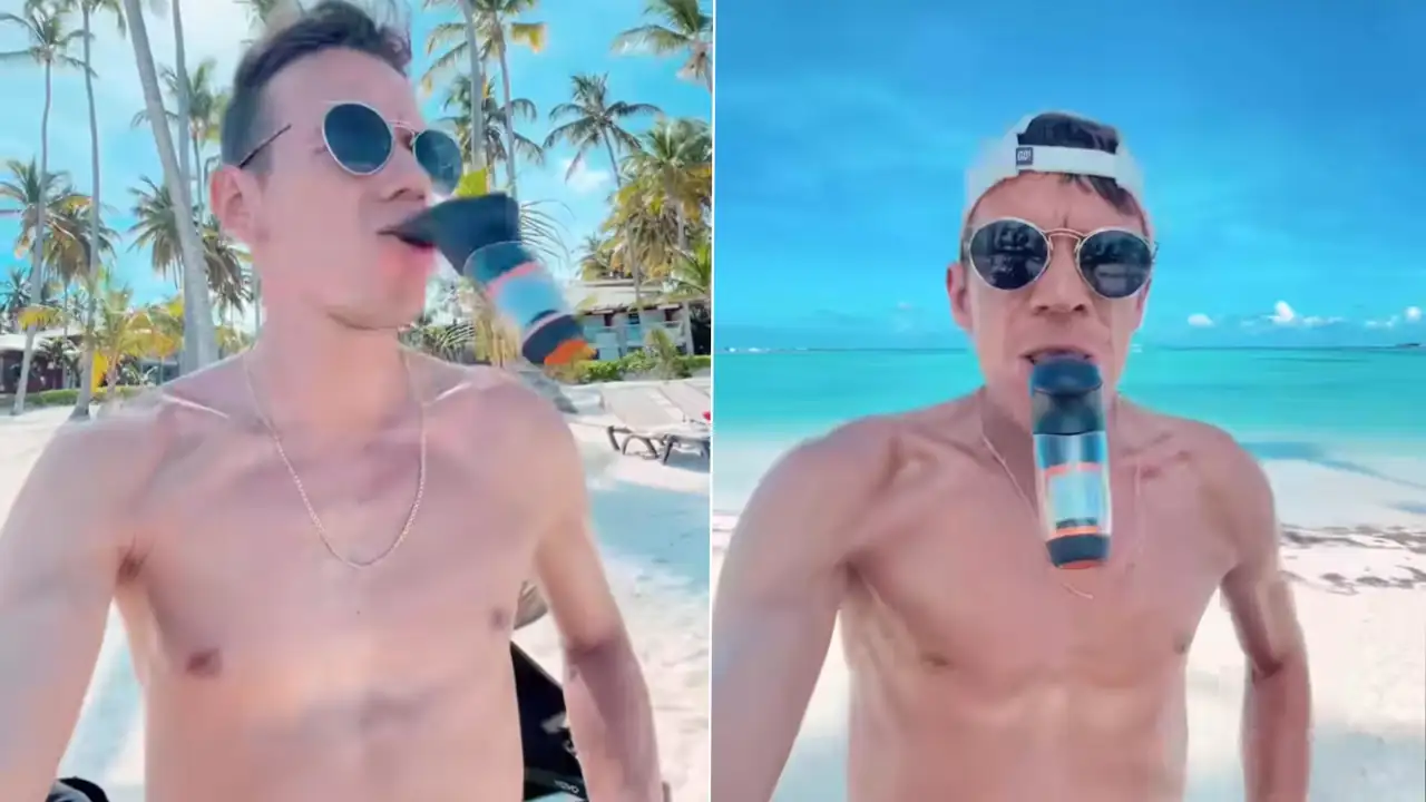 Rigoberto Urán aprovecha sus vacaciones en la playa para seguir entrenando RIGO RESPIRA
