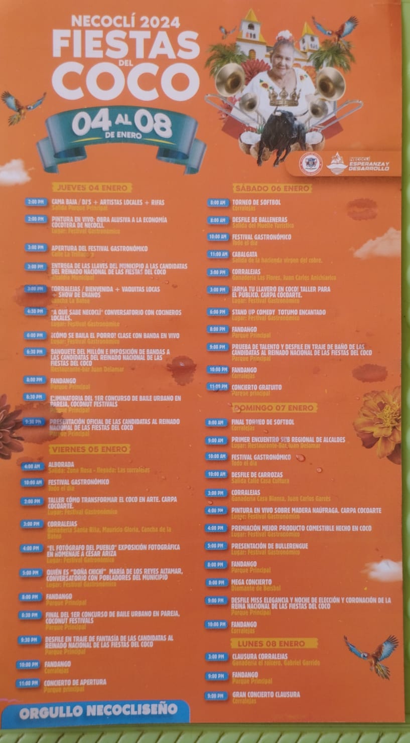Fiestas del Coco en Necoclí