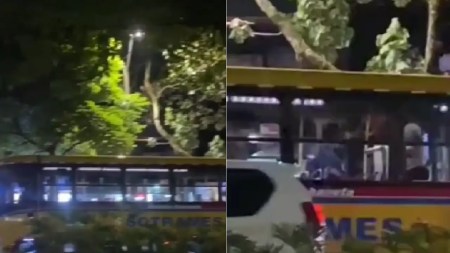 Una discusión dentro de un bus dejó dos capturados y una persona lesionada bus-discusion-medellin
