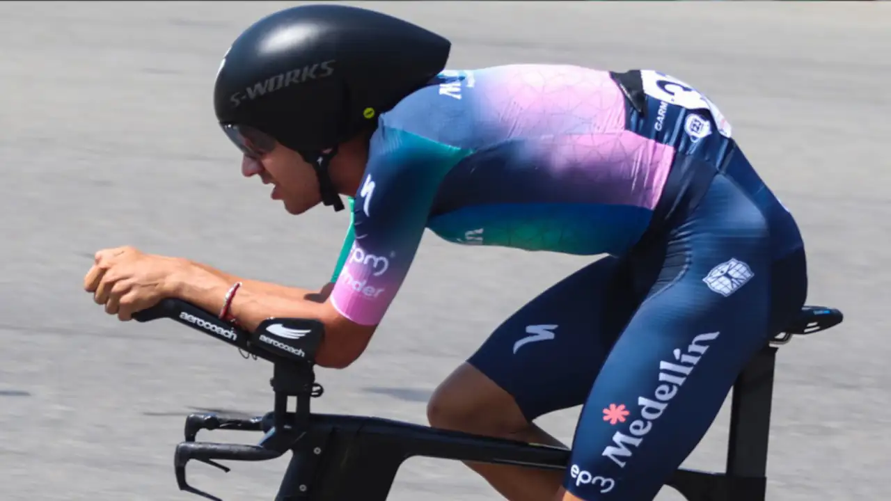 Prueba de contrarreloj en los Campeonatos Nacionales de Ruta