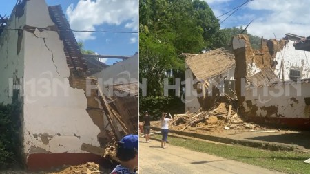 ¡Lamentable! Se desplomó una capilla en Titiribí, Antioquia capilla-titiribí