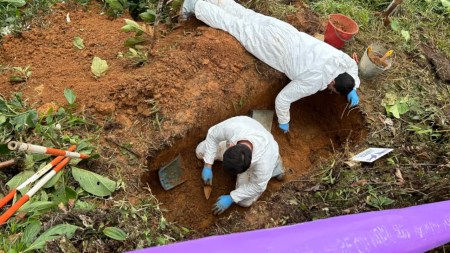 Encuentran los restos de dos hermanos desaparecidos hace más de veinte años en Antioquia