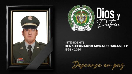 El-Intendente-Denis-Morales-fue-el-uniformado-asesinado-en-medio-de-la-fuga-de-presos-en-Medellin